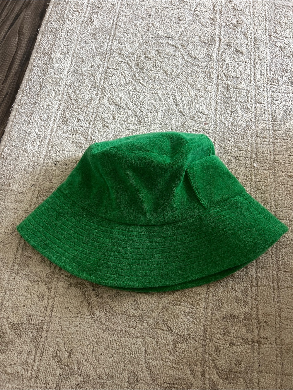 Lack Of Color Green Bucket Hat - Soft Terry Cloth